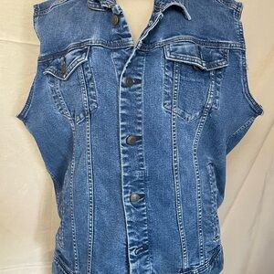 George Classic Blue Denim Vest